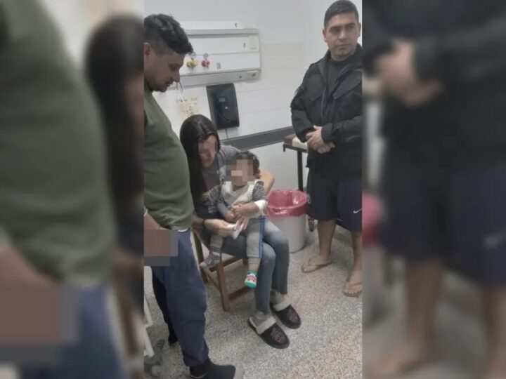 Sáenz Peña: policía de franco le salvó la vida a un bebé